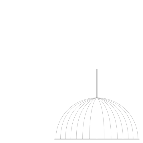 Under the Bell Pendant Lamp | Wonderful in wide spaces
